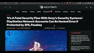 soyny hasn't learned from the 2011 hack. 2 security flaws have been found (the second one is worse)