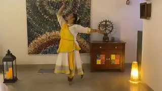Kathak Fifth Year exam presentation