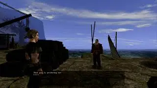 Gothic II Gold: Lares beating up Moe