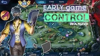 TOP 1 GLOBAL HANZO: Best Early Game Rotation to Dominate MLBB!