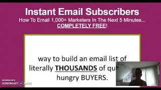 Instant Email Subscribers Review 2017 - Is Instant Email Subscribers Legit? - Youtube