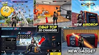 OB49 UPDATE TOP 20 CHANGES l FREE FIRE NEW EVENT l FF NEW EVENT l OB49 UPDATE FREE FIRE