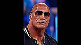 The Rock looked at a terrifying way to a terrifying car woken up on the bodybuilder:😱☠️#therock #wwe