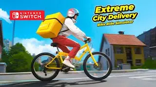 Extreme City Delivery: Bike Ride Simulator Gameplay Nintendo Switch