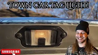 Замена подсветки номерного знака на Town Car 2003-2011 годов выпуска!
