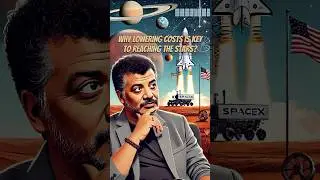 Neil deGrasse Tyson on Why Lowering Costs is Key to Reaching the Stars? #neildegrassetyson