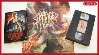 STRANGER THINGS - SEASON 1 - LIMITED BLU-RAY/DVD VHS TAPE EDITION UNBOXING - TARGET EXCLUSIVE