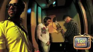 Arcangel y Omega El Fuerte Grabando En Miami @ Godsplan Records 2011