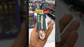stainless steel Spoon 🥣#kitchen #homeapliances #spoon #shorts