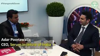 On day three, Minister KTR met CEOs and heads of global companies at World Economic Forum in Davos