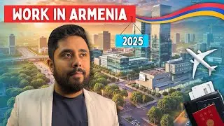 Разрешение на работу в Армении 2025 🇦🇲 | Зарплата 1100 долларов + бесплатное питание и проживание!