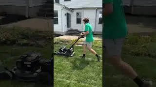 Our team relies on the Toro 21&rdquo; Personal Pace SMARTSTOW Super Recycler Mower 🌱 @toro
