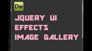 JQuery UI Effects Image Gallery with a Fade in-Part 1