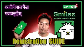 How to signup Smile remit app in Nepali🌈👀#japanese_laure#smileremit
