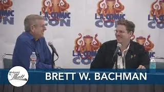 Moderated by Matt: Companion with editor Brett W. Bachman talks Jack Quaid (Josh) villain character