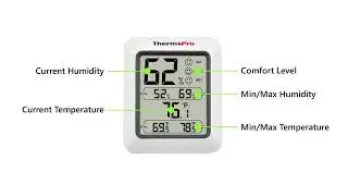 ThermoPro TP50 Temperature and Humidity Monitor Introduction