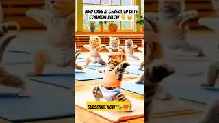 Cat Exercise Tips 😻🐾 | if you like this video comment below 👇#cat #catlover #funnycats #shorts