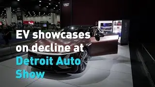 EV showcases on decline at Detroit Auto Show