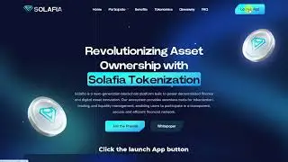 Solafia | Tokens Buy Easily Using USDT & Ethereum .