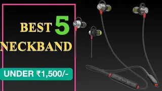 Best 5 🔥 Neckband under 1500 In 2021 | bluetooth earphone