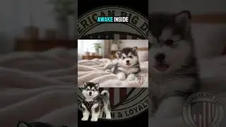 Hi, This Is Me | Part of A Day in the Life of an Alaskan Malamute Puppy