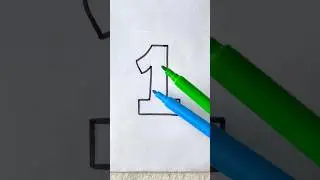 Satisfying painting with paint marker🎨 #art #painting #shorts #youtubeshorts #satisfying #creative