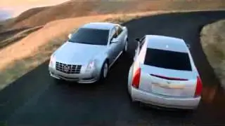 2012 Cadillac CTS TV Commercial Front to Back Advert of Sport Sedan Driving Backwards & Side by Side