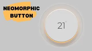 How to Make Neomorphic Degree Button Using (HTML/CSS)