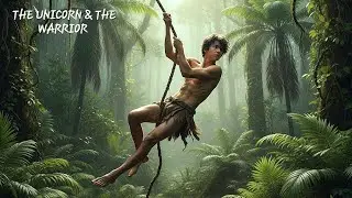 The Unicorn & The Warrior: A Legendary Journey✨🦄⚔️ #aianimation #fantasy #junglestory 