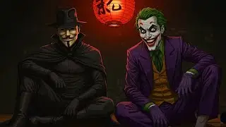 Joker and V for Vendetta Discuss 'The New Riddler'