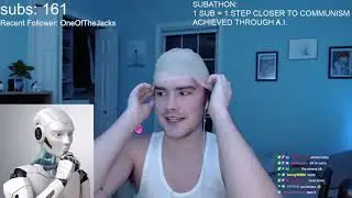 Halloween SUBATHON. Mopperbot Cosplay