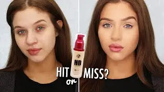 W7 HD Foundation First Impressions, Review & Demo
