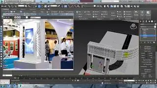 Tutorial on Modeling, texturing and Lighting a 3d stall in Autodesk 3dsmax ( Part 1)