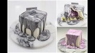Sugar Miss &ndash; Popular Instagrammable Marble Cube Cake And Marble Cheese Cake At Taipei