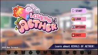 Lovers of Aether? (Rivals of Aether Visual Novel)