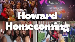 howard homecoming 2025 | unserious vlog