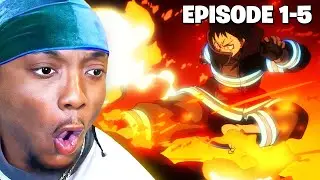 FINALLY WATCHING FIRE FORCE!!!  