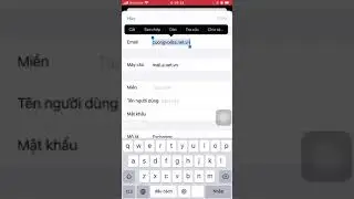 Cấu h&igrave;nh mail Exchange ActiveSync tr&ecirc;n thiết bị iOS