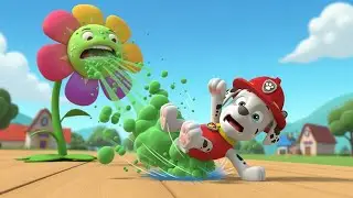Marshall’s Weekly Wipeouts! 🌼💨 | Stinky Flower Trouble | PAW Patrol 3D Cartoon | Season 3