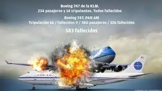 Accidente de aviono KLM y Pan am con alonso regollo 😀 perdon amigo esque estava en una pillamada :(