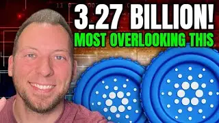 CARDANO - 3.27 BILLION ADA!!! MOST ARE OVERLOOKING THIS!