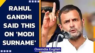 Rahul Gandhi appears before Surat Court in the defamation case| Modi Surname | Oneindia News
