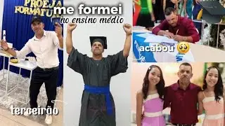 Formatura do nosso pai/ TERCEIRÃO/ festa/ vlog/ ensino médio✨️