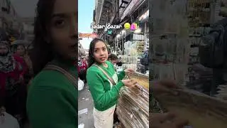 शादी ki shopping सदर बाज़ार se 😻🫣 |इतना सस्ता 🤑🛍️  #youtubeindia #shortfeed #sadarbazar