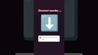 shoutout Tuesday...