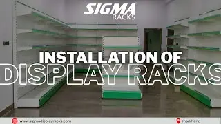 🟦 Jharkhand Store Transformation | Premium Display Racks by Sigma Racks | Customized Solution