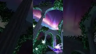 Celestial Garden: Dreamy Cosmic Blossoms