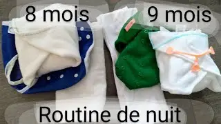 Routine de nuit pour ma fille de 8-9 mois - changement de routine pour le mieux // Solution