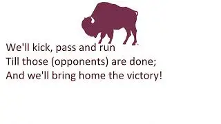 West Texas A&M University's 'On, On Buffaloes'