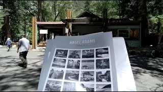 First Issue Ceremony of Ansel Adams stamps at Yosemite